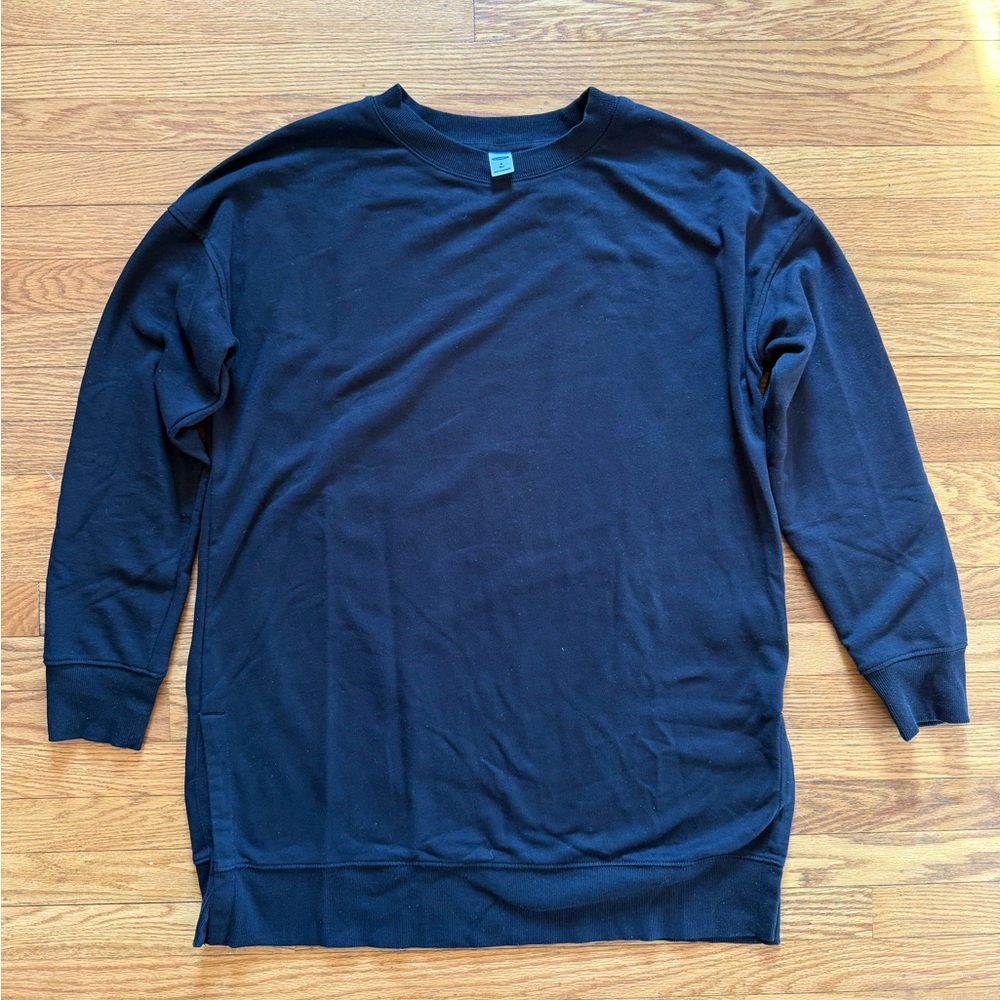 Black Long Sleeve Sweatshirt Tall